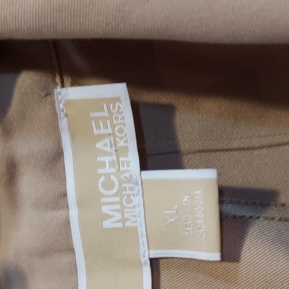 MICHAEL Michael Kors Beige Trench Coat - Picture 2 of 3